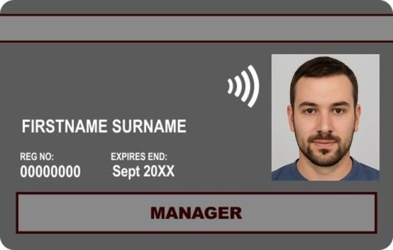 Black Manager Card