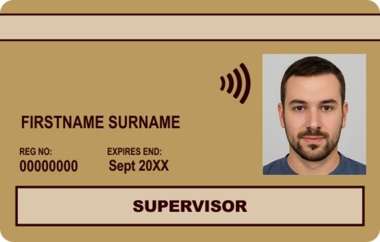 Gold Supervisor Card