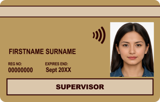 Gold Supervisor Card